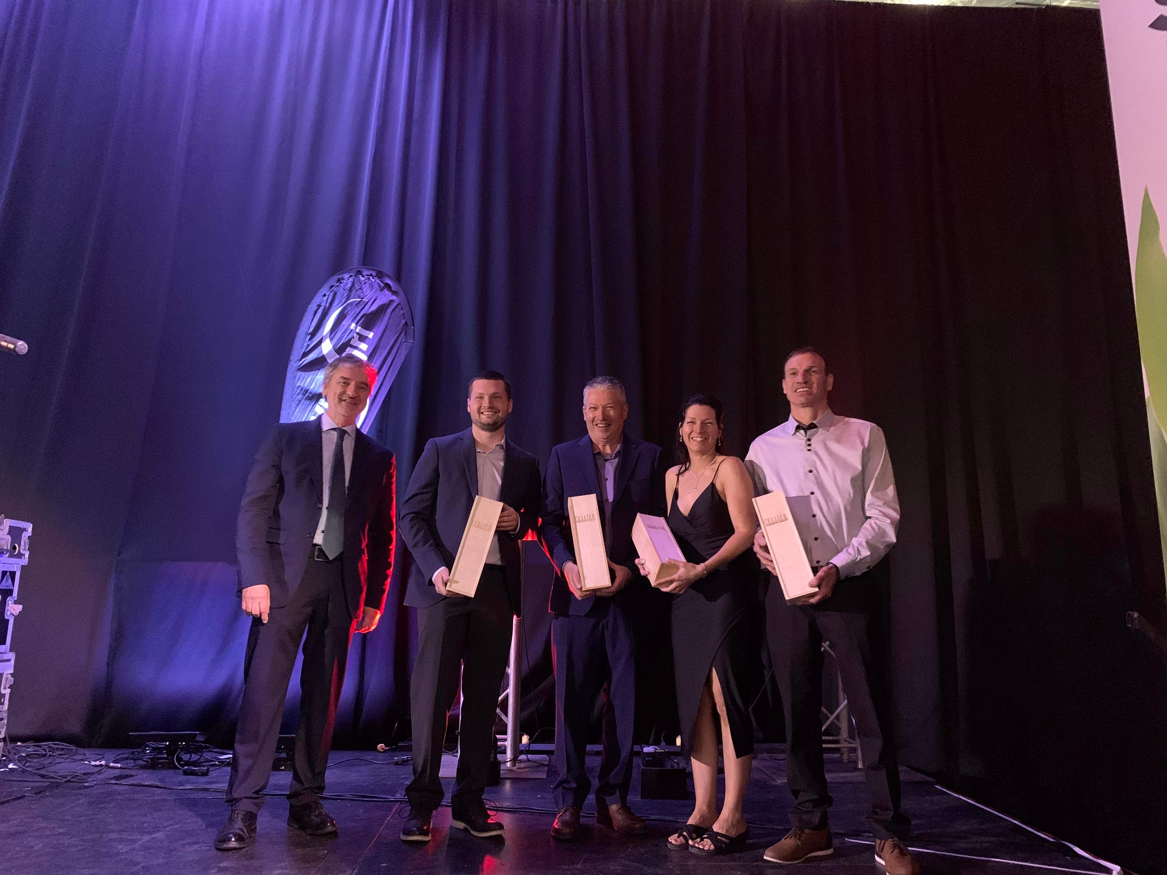 Président d’honneur du Gala 2023 au profit des loisirs de la municipalité de Saint‑Anselme